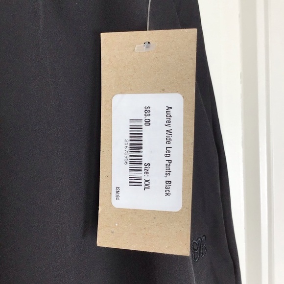 NWT Albion Audrey Wide Leg Pants in Black Size XXL. - Picture 6 of 10